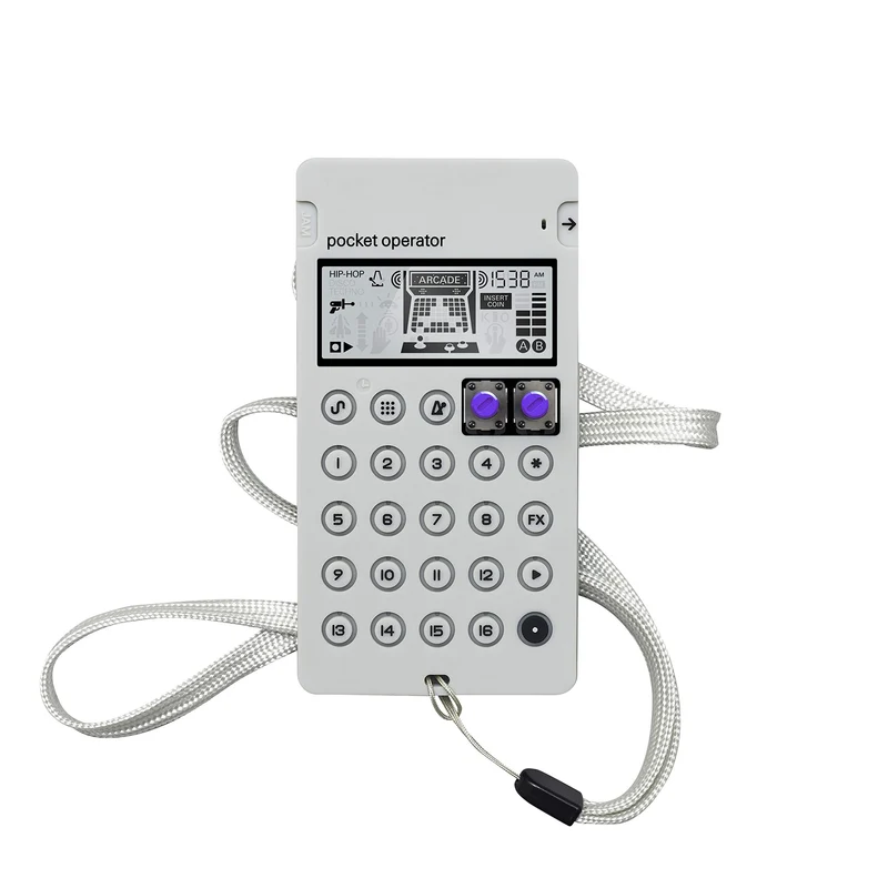 Teenage Engineering CA-X Light Grey Silicon Pro Case for Pocket Operator