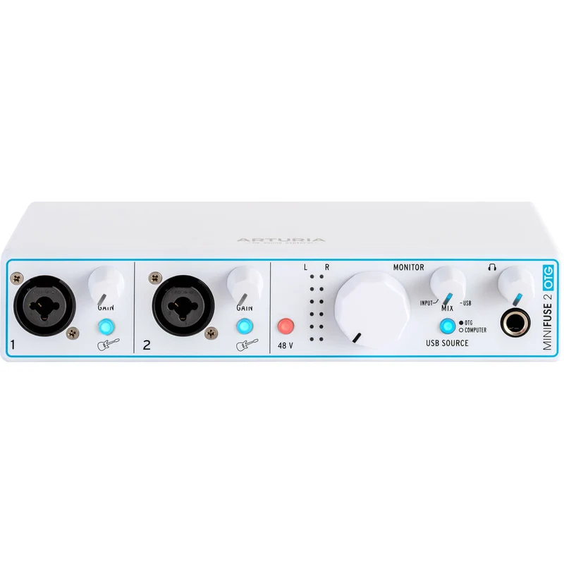 Arturia MiniFuse 2 OTG 2x2 USB-C Audio Interface