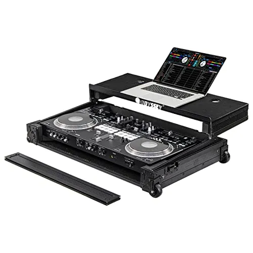Odyssey Pioneer DDJ-Rev7 Industrial Board Flight Case with Glide-Style Laptop Platform