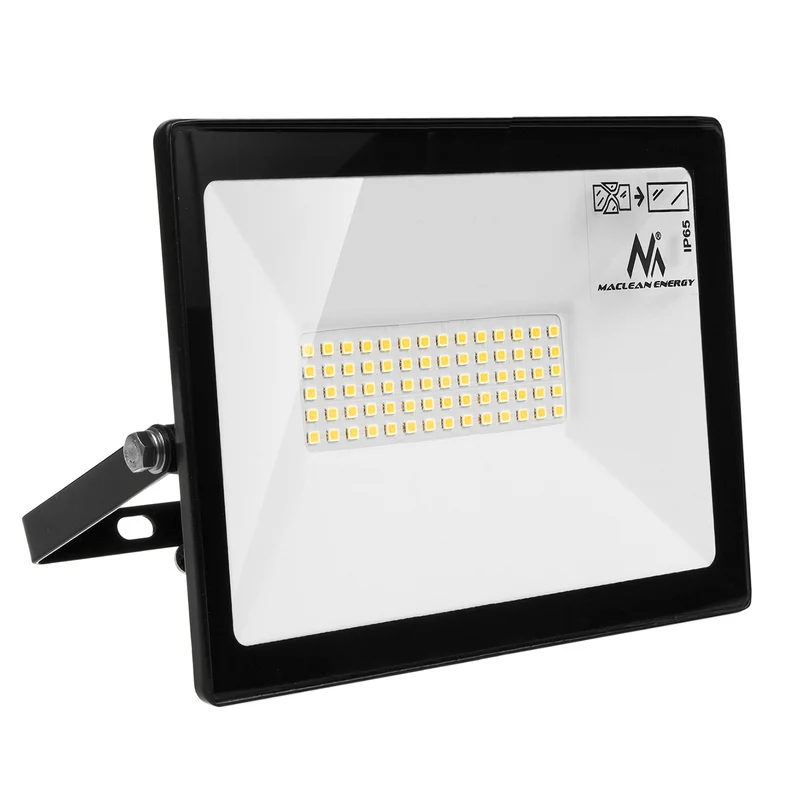 LED Flutlicht Strahler LED Fluter IP65 Wasserdicht Scheinwerfer Außenbeleuchtung Licht Slim Premium 4000lm (Neutralweiß 4000K, 50W)