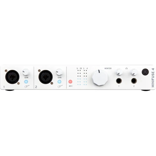 Arturia MiniFuse 4 USB-C Audio Interface, White