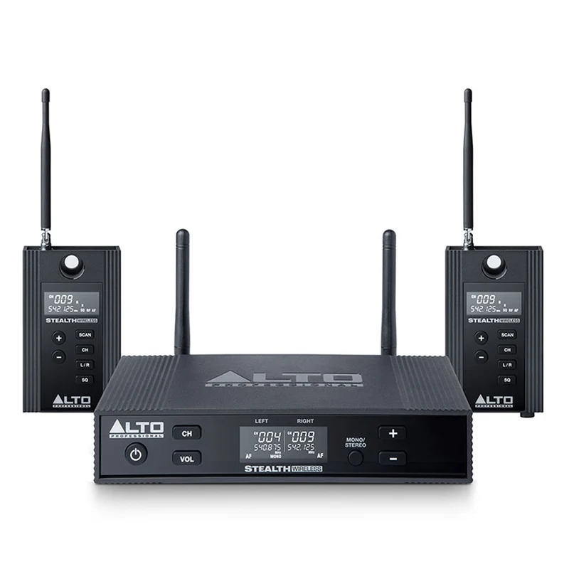 Alto Professional Stealth MKII 2-Channel Wireless System for Powered Speakers
