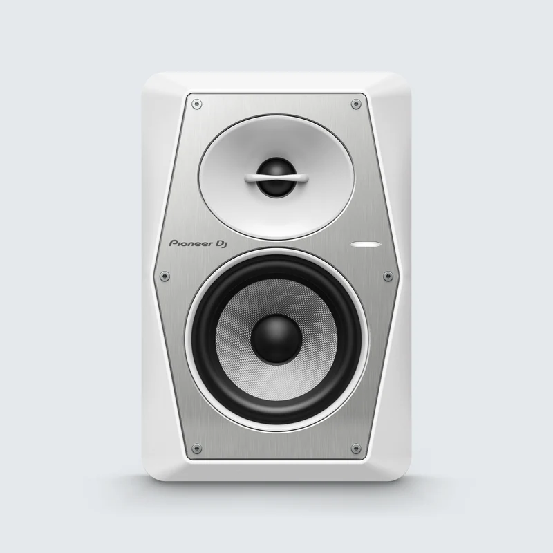 Pioneer DJ VM-50 5 Inch Active Monitor Speaker (White)