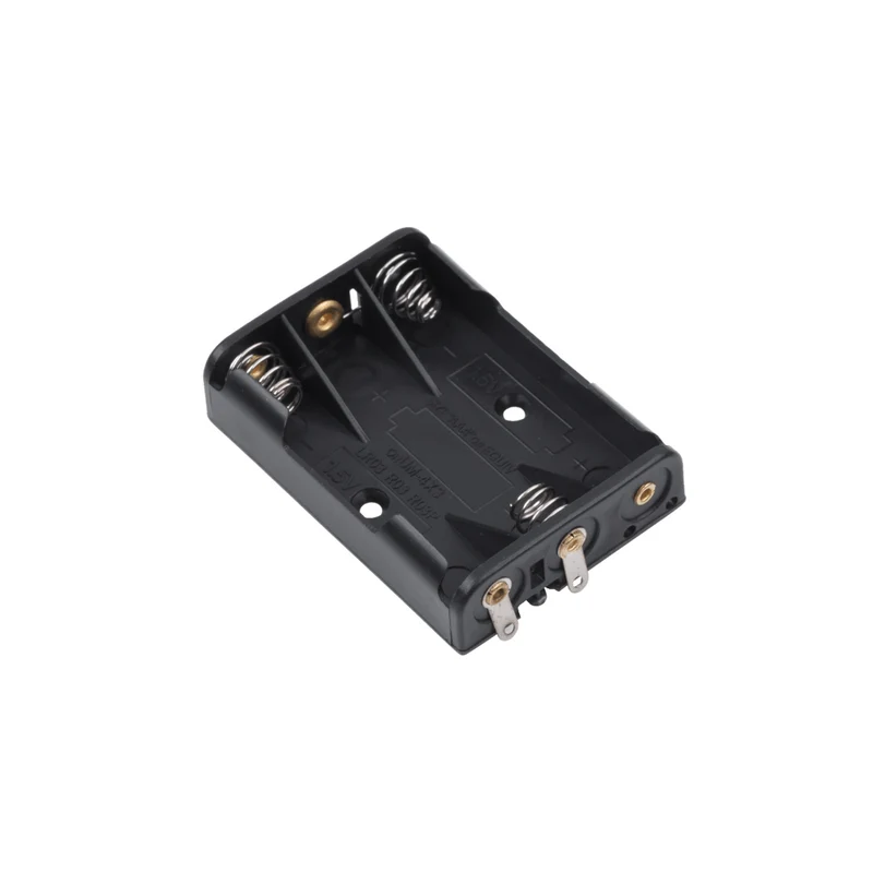 Flachbatteriekasten Korb 3xR3 AAA schwarz GNI0056