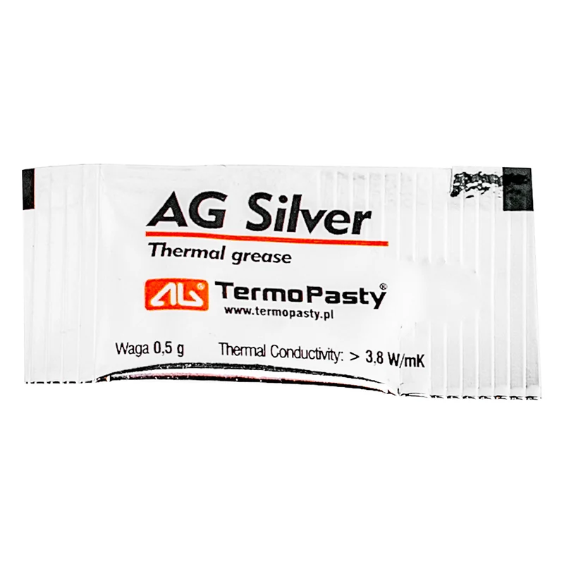 Silber-Wärmeleitpaste 0,5g AG AGT-143 mit zugesetzten Silberverbindungen
