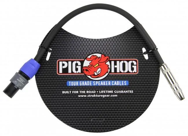 Pig Hog 1ft 1/4" female to SPKON adapter