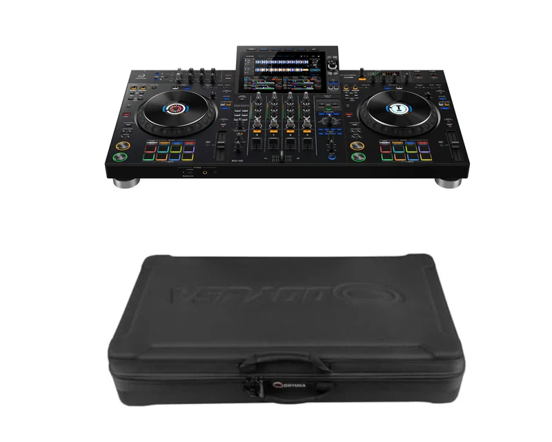 AlphaTheta XDJ-AZ All-in-one DJ system + Odyssey EVA-Molded Soft Case/Bag with Wheels