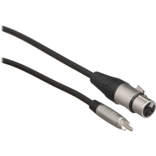 Hosa Technology HXR-010 Unbalanced 3-Pin XLR Female to RCA Male Audio Cable (10')