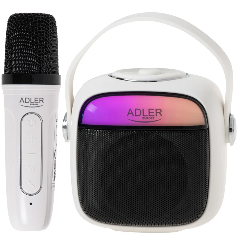 Funklautsprecher Adler, mit Mikrofon, für Karaoke, Bluetooth, AD 1199 W