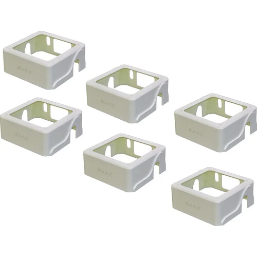 JMAZ Covers for MAD PAR Lighting Fixtures (White, 6-Pack)