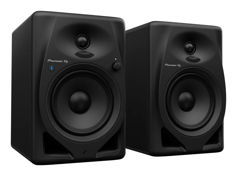 Pioneer Dj DM-50D 5-inch Desktop Monitor System – High-Performance Sound (Black)