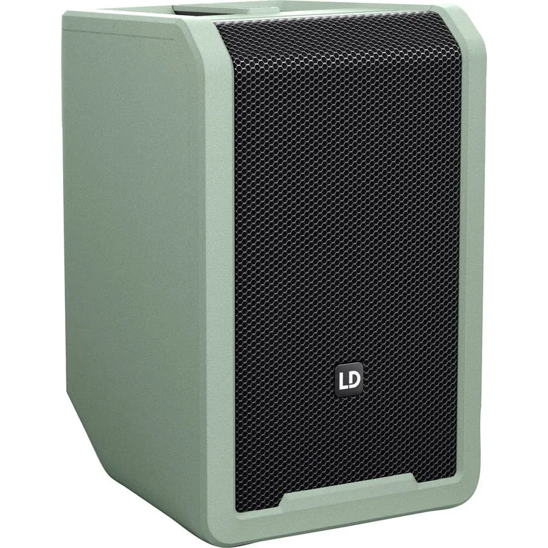 LD Systems ANNY 8 Portable Battery-Powered Bluetooth PA Loudspeaker, Black