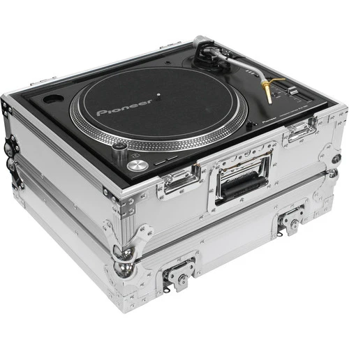 Odyssey FZ1200WT Turntable Flight Case White (Open Box)