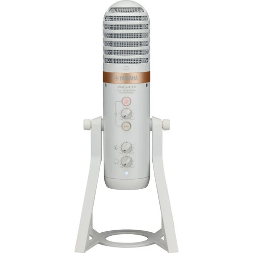 Yamaha AG01 Live Streaming USB Microphone (White) (Open Box)