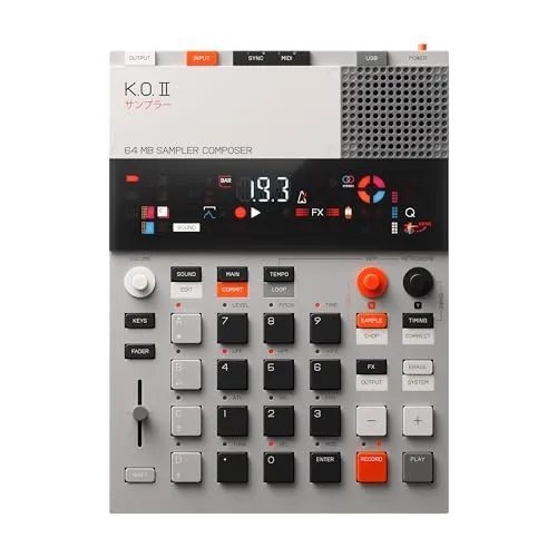 Teenage Engineering EP-133 K.O. II Portable Sampler Composer