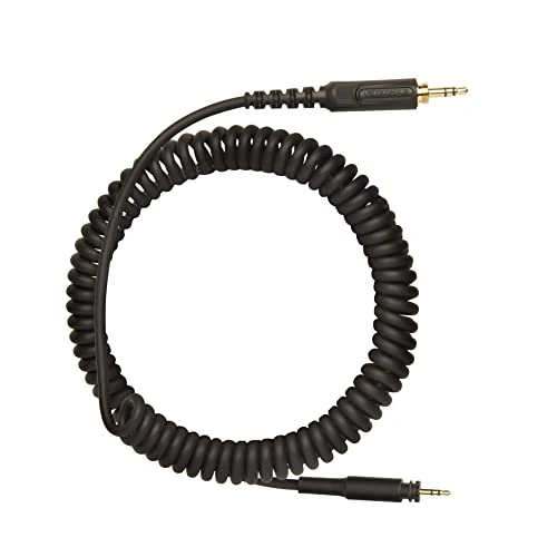 Shure Coiled 2.5mm Bayonet to 3.5mm TRS Audio Cable for SRH440A and SRH840A