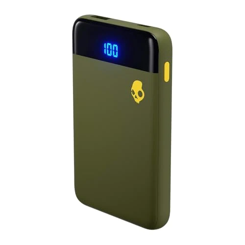 Skullcandy Stash Mini Portable Charger - Moss