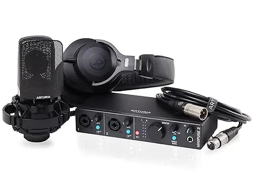 Arturia Minifuse Recording Pack - Black