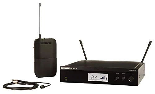 Shure BLX14R/W93 Rackmount Wireless Omni Lavalier Microphone System (H11: 572 to 596 MHz)