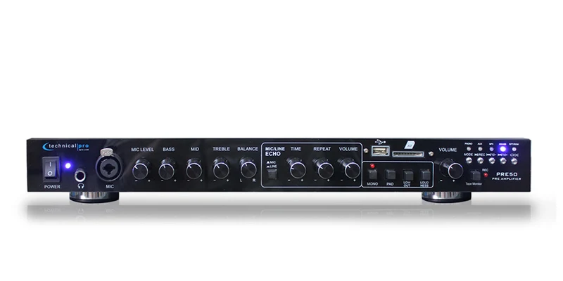 Technical Pro PRE50 2CH Pre Amplifier (Open Box)