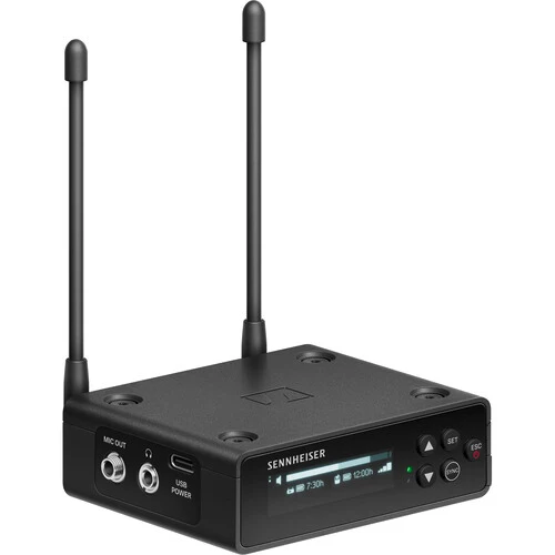 Sennheiser EW-DP 835 SET Camera-Mount Digital Wireless Handheld Microphone System (Q1-6: 470 to 526 MHz) (Open Box)
