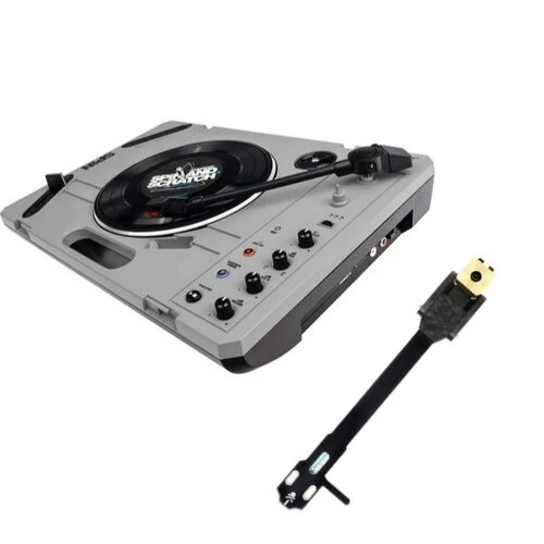 Reloop SPiN Portable Turntable System + JDD-SPCB TONE ARM Kit Bundle (Open Box)