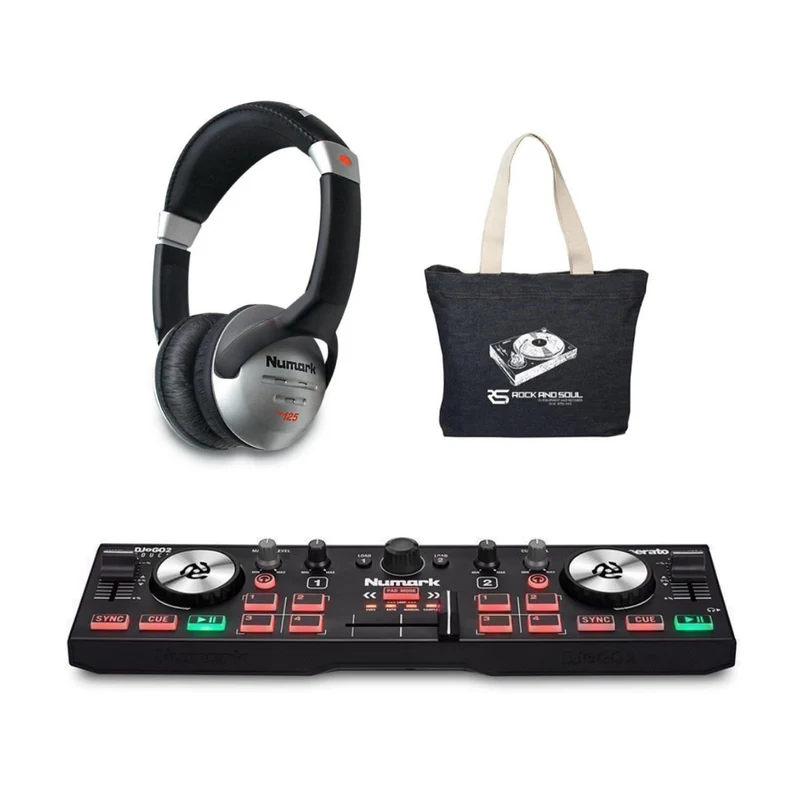 Numark DJ2GO2 Touch Intro Pack Lite + Free DJ Class